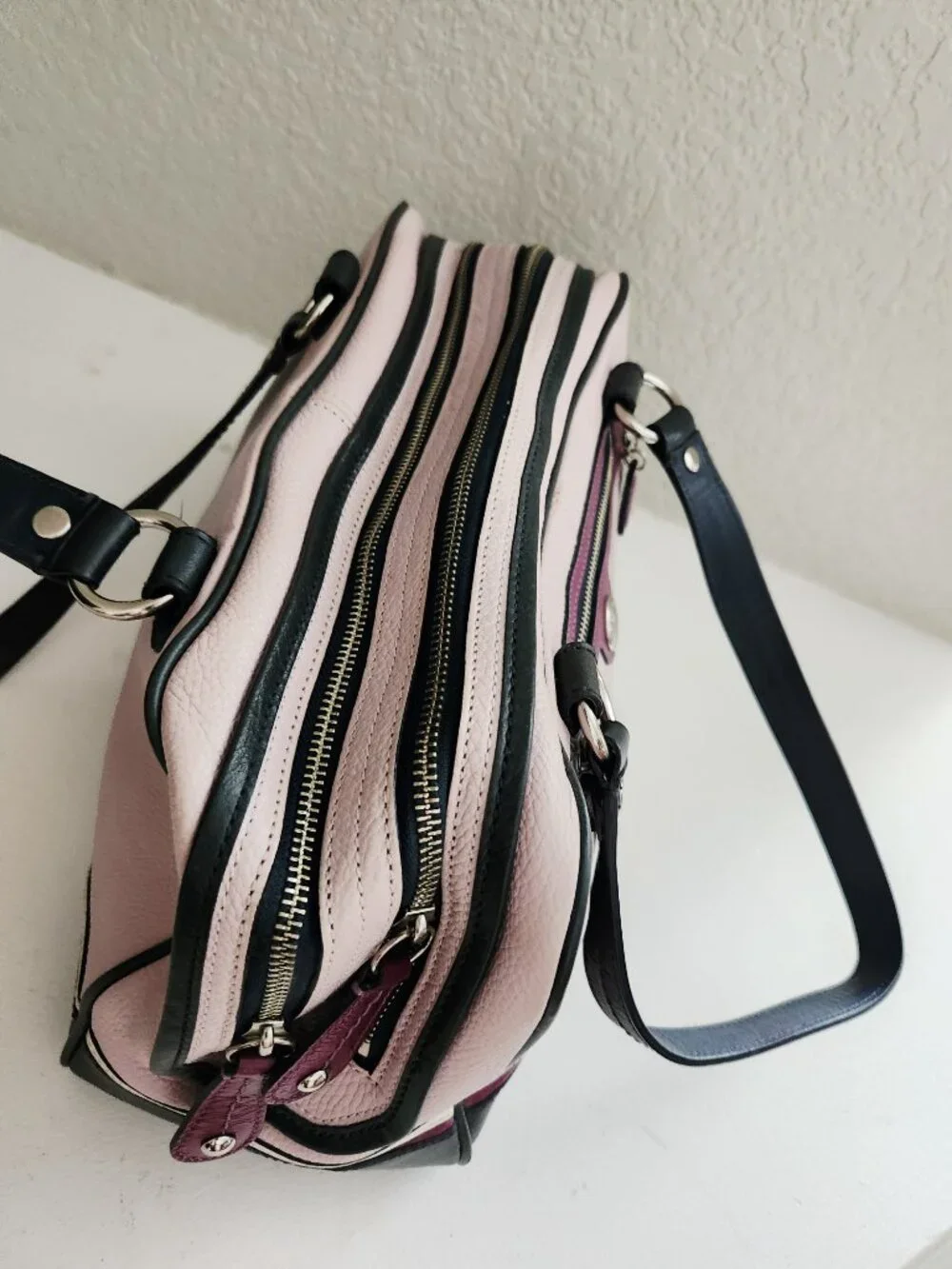 Euc Coach Laura Leather Spectator Shoulder Bag Purse